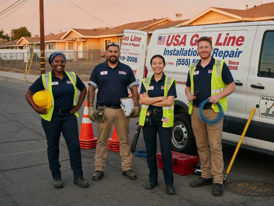 Gas Line Installation company in Martinsburg, OH